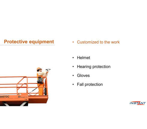 Personnel lift course 4